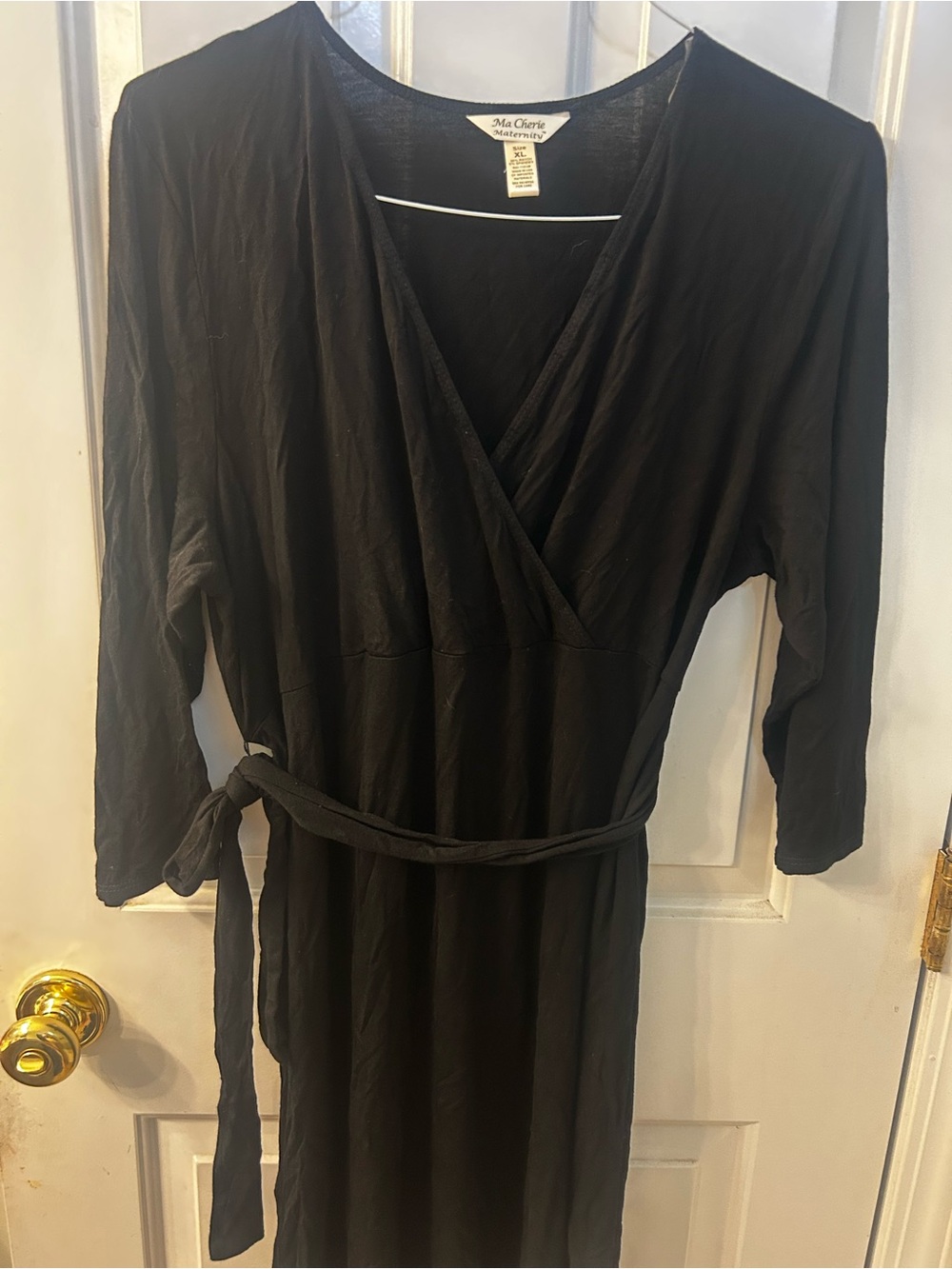 maternity  Wrap-Style Women's Dress